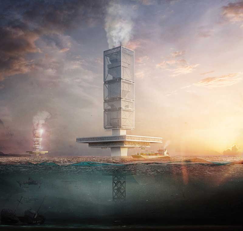 Filtration, el primer prototipo de rascacielos para la gestión de residuos