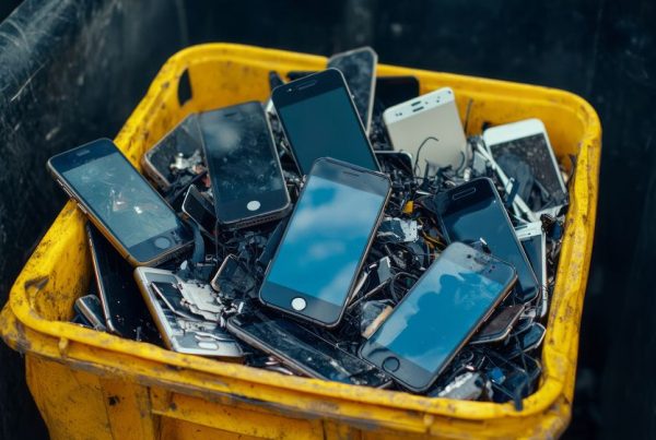 tirar moviles antiguos