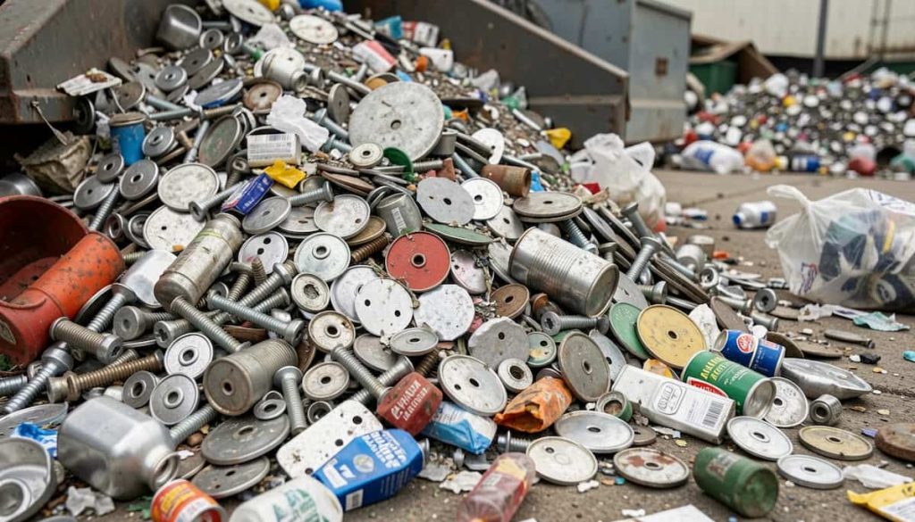 como diferenciar los metales para reciclar